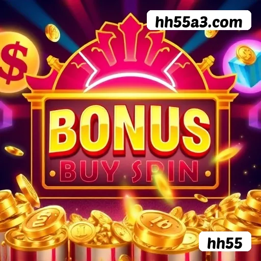 Chuva de bônus hh55 nos caça-níqueis